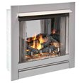 thumbnail image 1 of Duluth Forge Vent less Stainless Outdoor Gas Fireplace Insert with Glass Media and Log Set 24,000BTU Manual Control Model-DF450SS-L, 1 of 6
