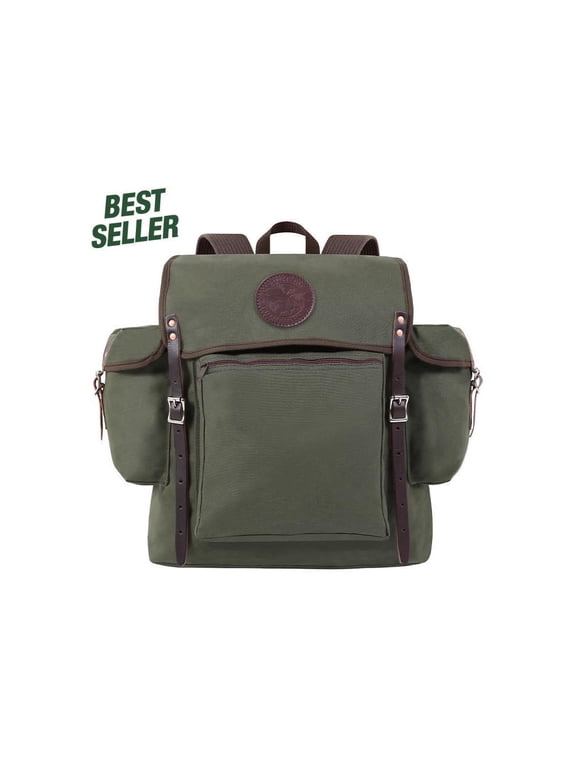 32 Liter Capacity Olive Drab Canvas Rambler Backpack