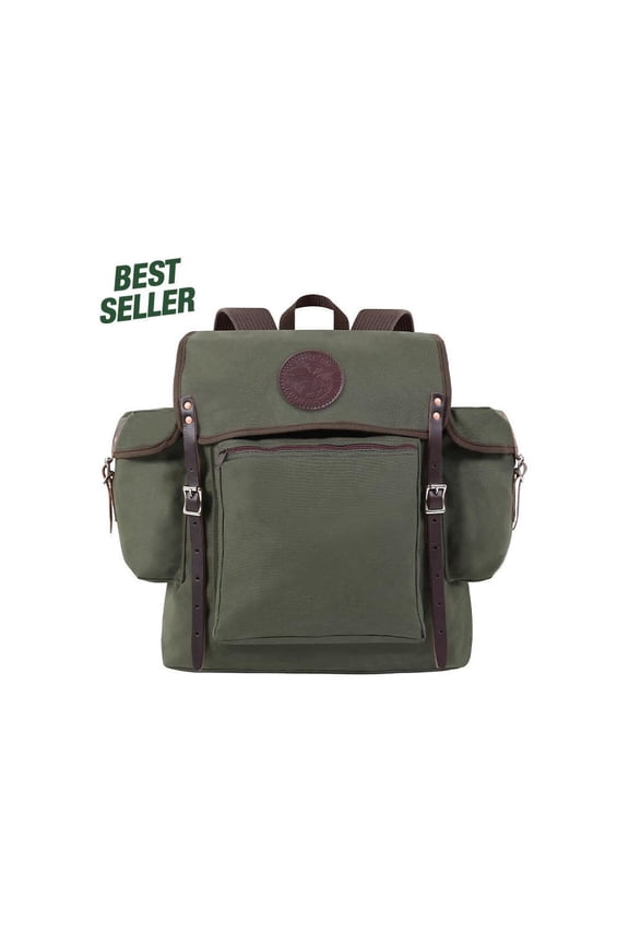 32 Liter Capacity Olive Drab Canvas Rambler Backpack