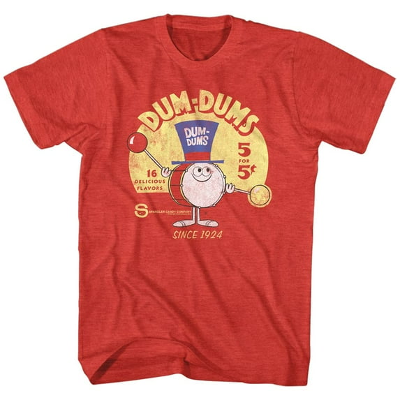 Dum Dums Brands Drum Man Ad Adult Short Sleeve T Shirt