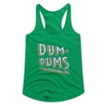thumbnail image 1 of Dum Dums Brands Stacked Dum Ladies  Racerback Tank Top Shirt, 1 of 2