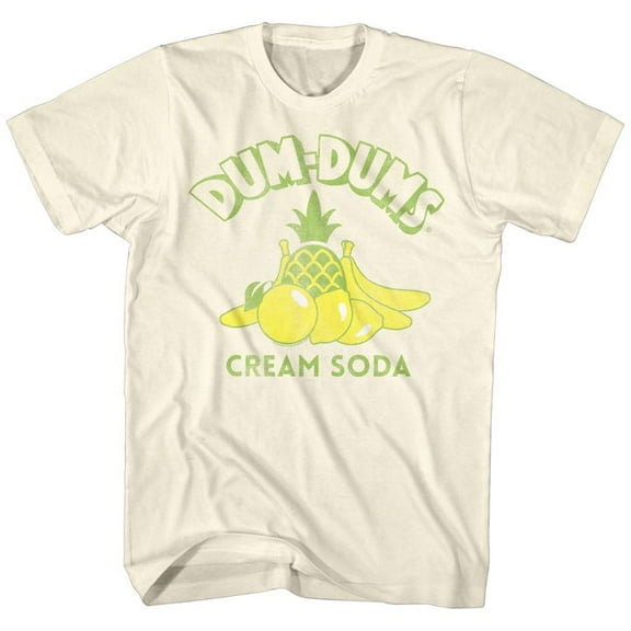 Dum Dums Creamsoda Natural Adult T-Shirt 4Xl