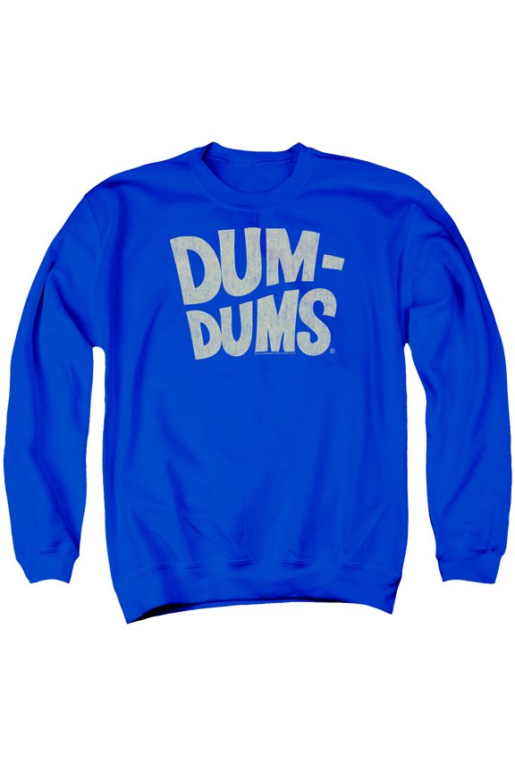 Dum Dums - Distressed Logo - Crewneck Sweatshirt - Large