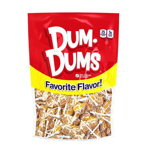 DUM DUMS Butterscotch - 50 Count
