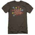 thumbnail image 1 of Dum Dums/Original Pops Premium Canvas Adult Slim Fit 30/1 T-Shirt Charcoal, 1 of 1