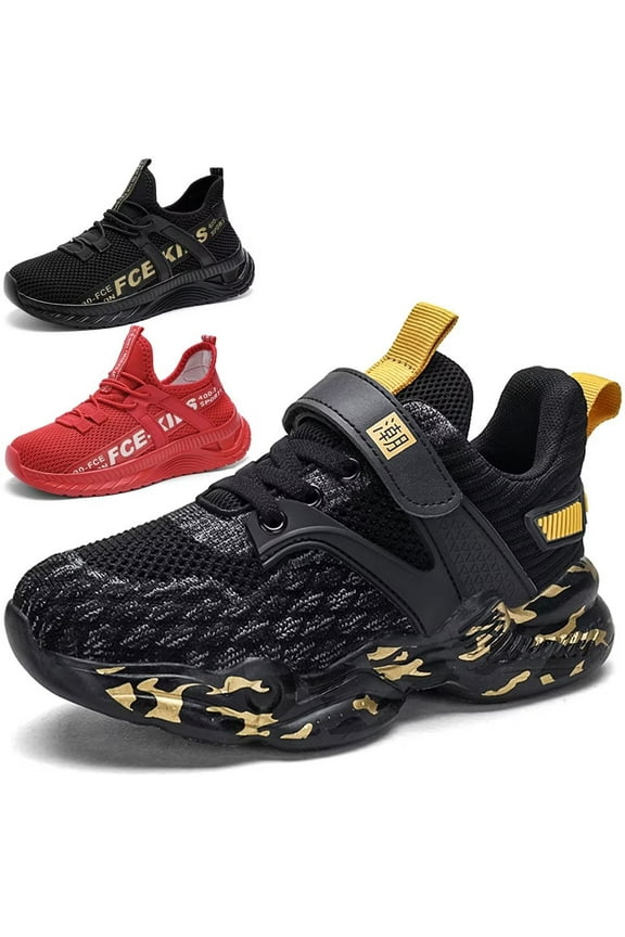 Kids Sneakers for Boys Running Shoes Lightweight Sport (Toddler/Little Kid/Big Kid)