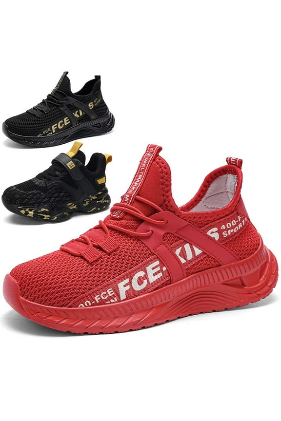 Kids Sneakers for Boys Running Shoes Lightweight Sport (Toddler/Little Kid/Big Kid)