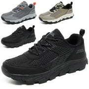 Dumajo Men's Breathable Casual Hiking Black, US10