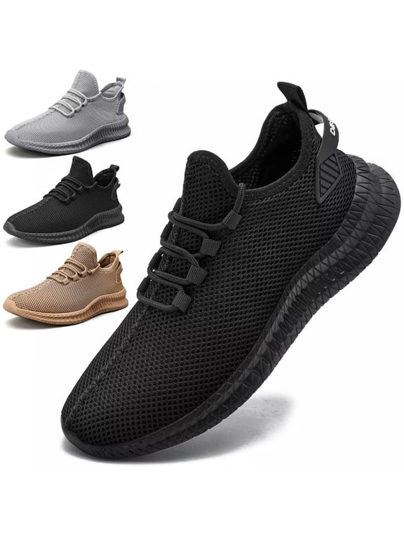 Mens Sneakers Fashion Athletic Running Shoes Casual Walking Sport Lightweight Breathable Comfortable Shoes