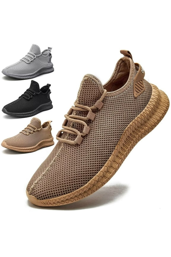 Mens Sneakers Fashion Athletic Running Shoes Casual Walking Sport Lightweight Breathable Comfortable Shoes