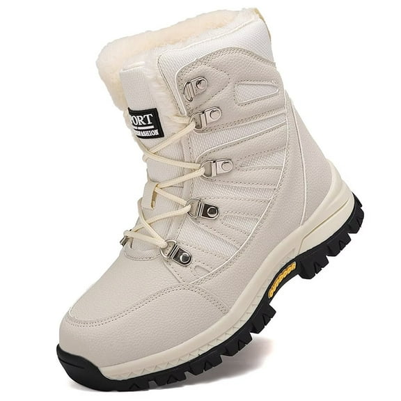Dumajo Women's Snow Boots Anti-Slip Waterproof Warm Winter Shoes