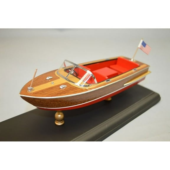 Dumas 1960 Chris-Craft 18' Continental Laser Classic Models Wooden Boat Kit, 1/24 Scale