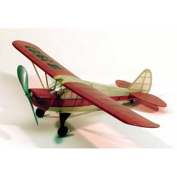 Dumas Products Inc. Piper Cub Coup17.5 Rubber Powered DUM202 Wooden Kits Airplane