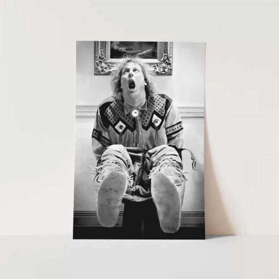 Dumb And Dumber Bathroom Toilet Scene Funny Bathroom Wall Art Poster , Poster Print Only