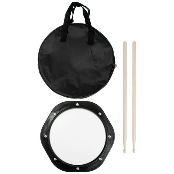 ifundom Premium Drum Practice Pad with Wrist Support for Home and Studio Use, Quiet Practice Drum Pad