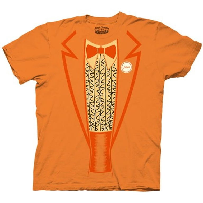 Dumb Dumber Tuxedo Tux Costume Orange T-Shirt - Walmart.com