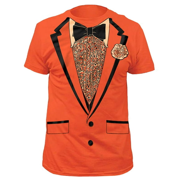 Dumb and Dumber Lloyd Orange Prom Tuxedo T-Shirt
