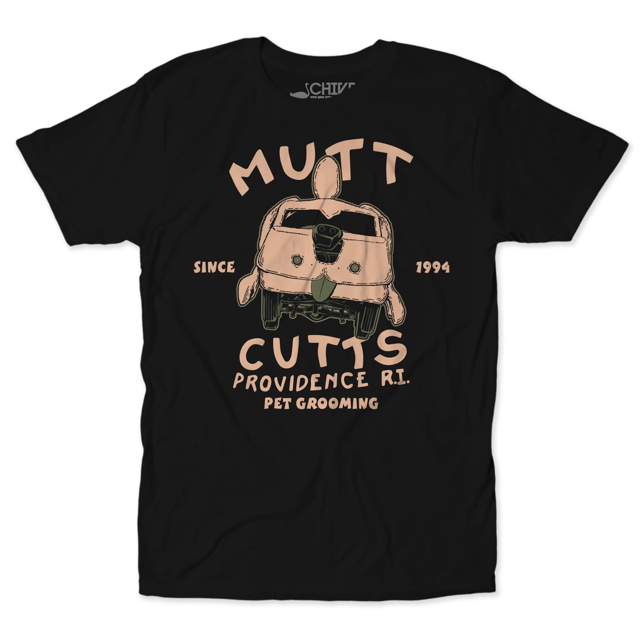 Dumb and Dumber Mutts Cutts Van 90s Movie TShirt