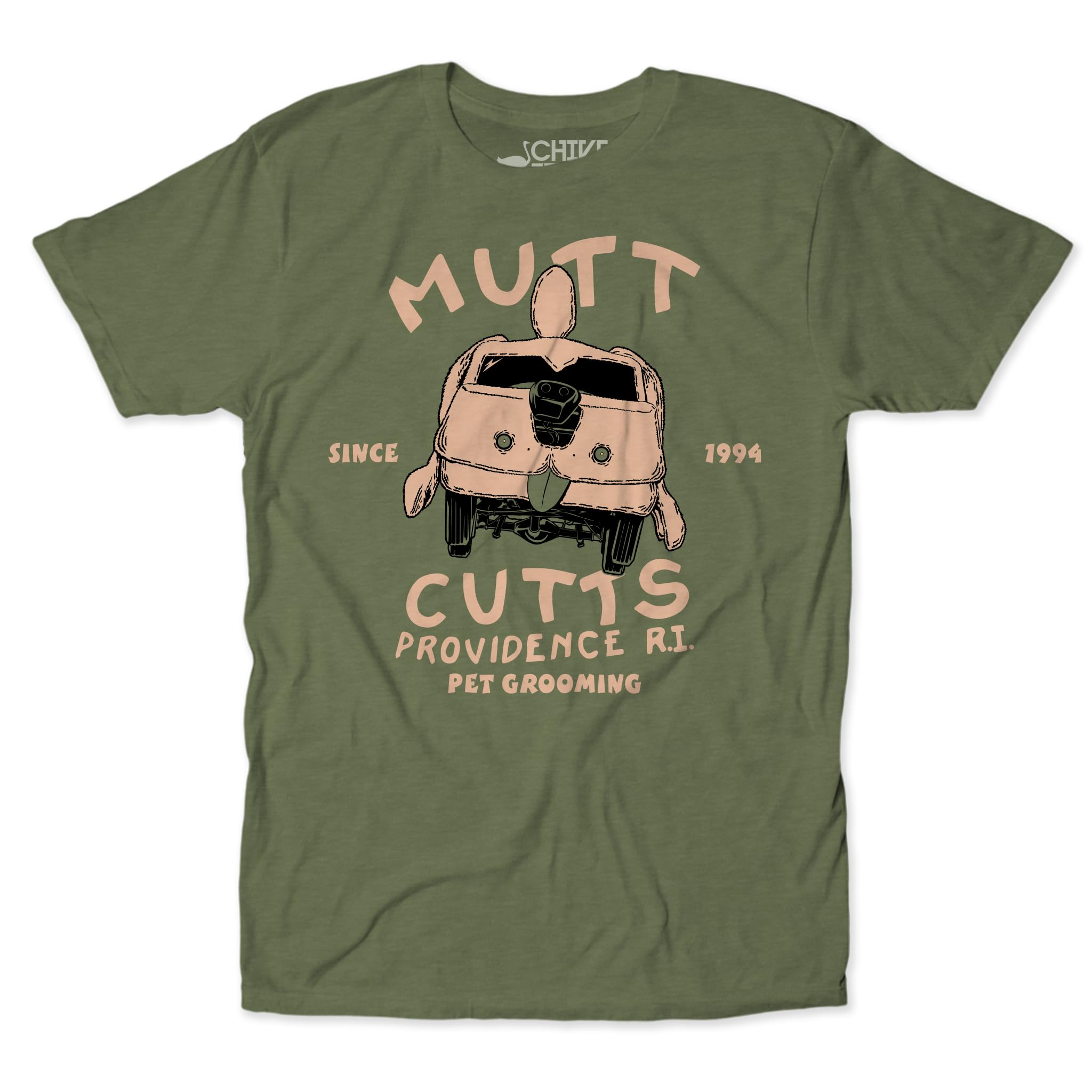 Dumb and Dumber Mutts Cutts Van 90s Movie TShirt