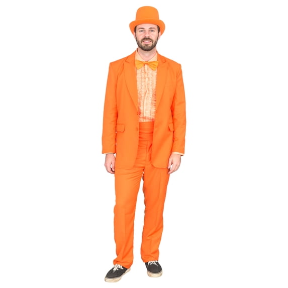 Dumb and Dumber ORANGE Tuxedo Halloween Costume - S