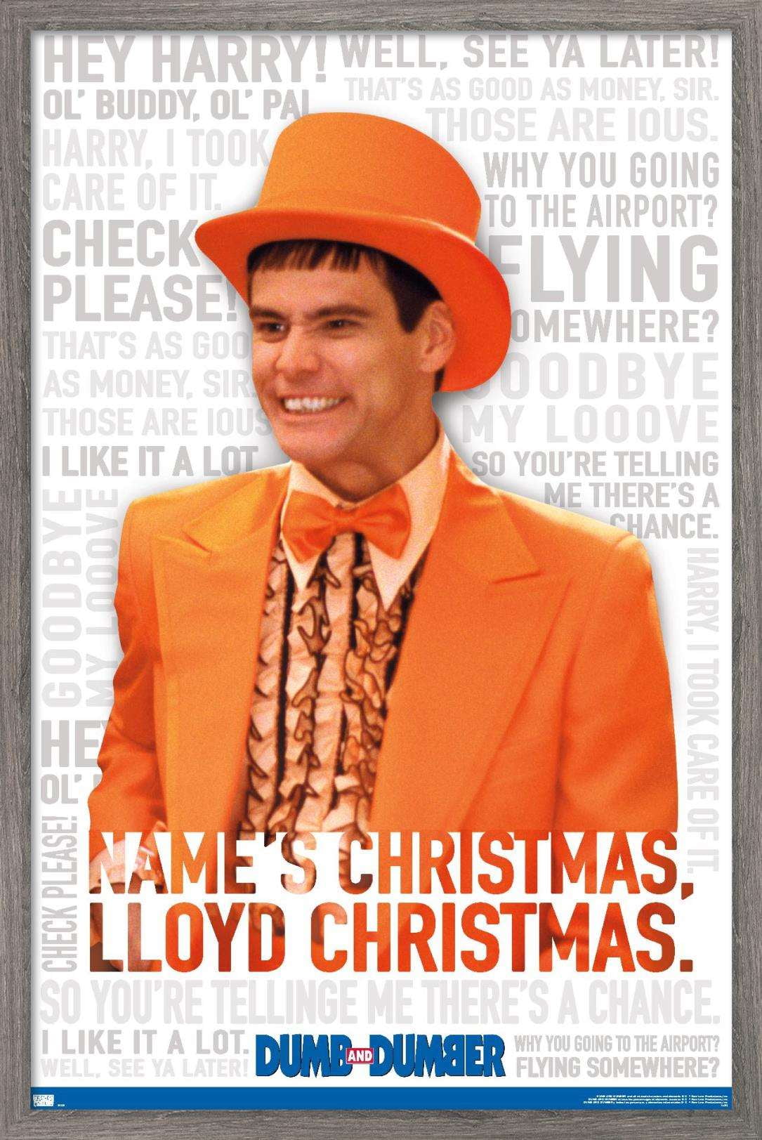 Dumb and Dumber - Suit Wall Poster, 14.725" x 22.375", Framed