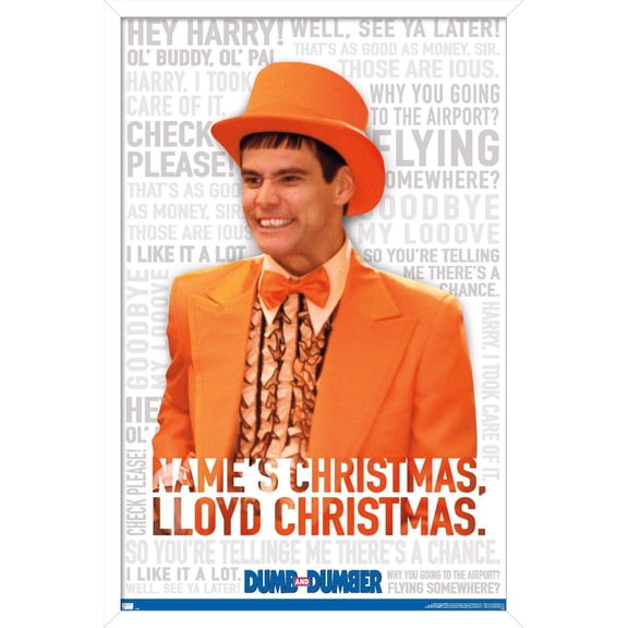 Dumb and Dumber - Suit Wall Poster, 22.375" x 34", Framed