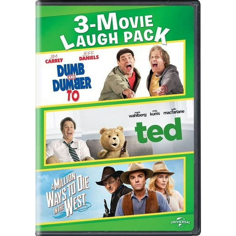 Dumb and Dumber To Ted A Million Ways to Die in the West (DVD
