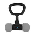 Dumbbell Barbell Converter Kettlebell Swivel Grip for Dumbbells