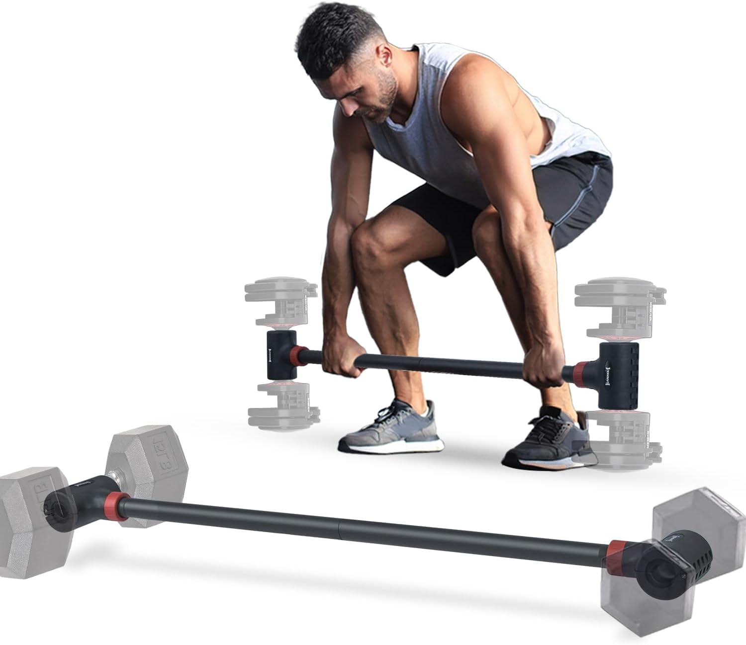 Dumbbell and barbell home based workout hotsell