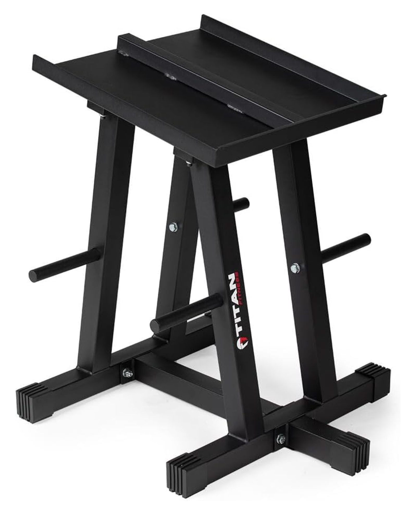 Dumbbell Column Stand and Plate Tree, 260 LB Capacity, Organize Classic