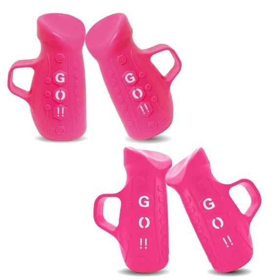 Dumbbell Go Pods Set of 4, Egg Weights, Add weight training for yoga, walking, jogging, water aerobics, high-intensity exercises, running, 1lb x 2 and 0.5lb x 2