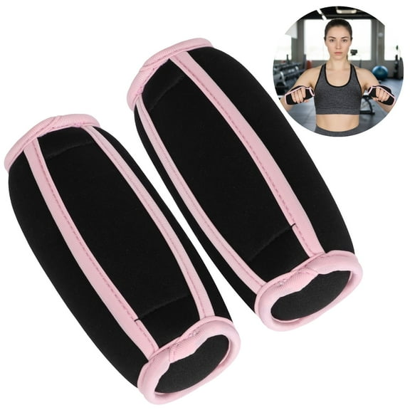 Dumbbell Hand Weight Set of 2, Adjustable Dumbbell Walking Hand Weight Sets with Hand Strap for Running, Jogging, Physical Therapy for Women and Men. 1lbs / 0.45kg