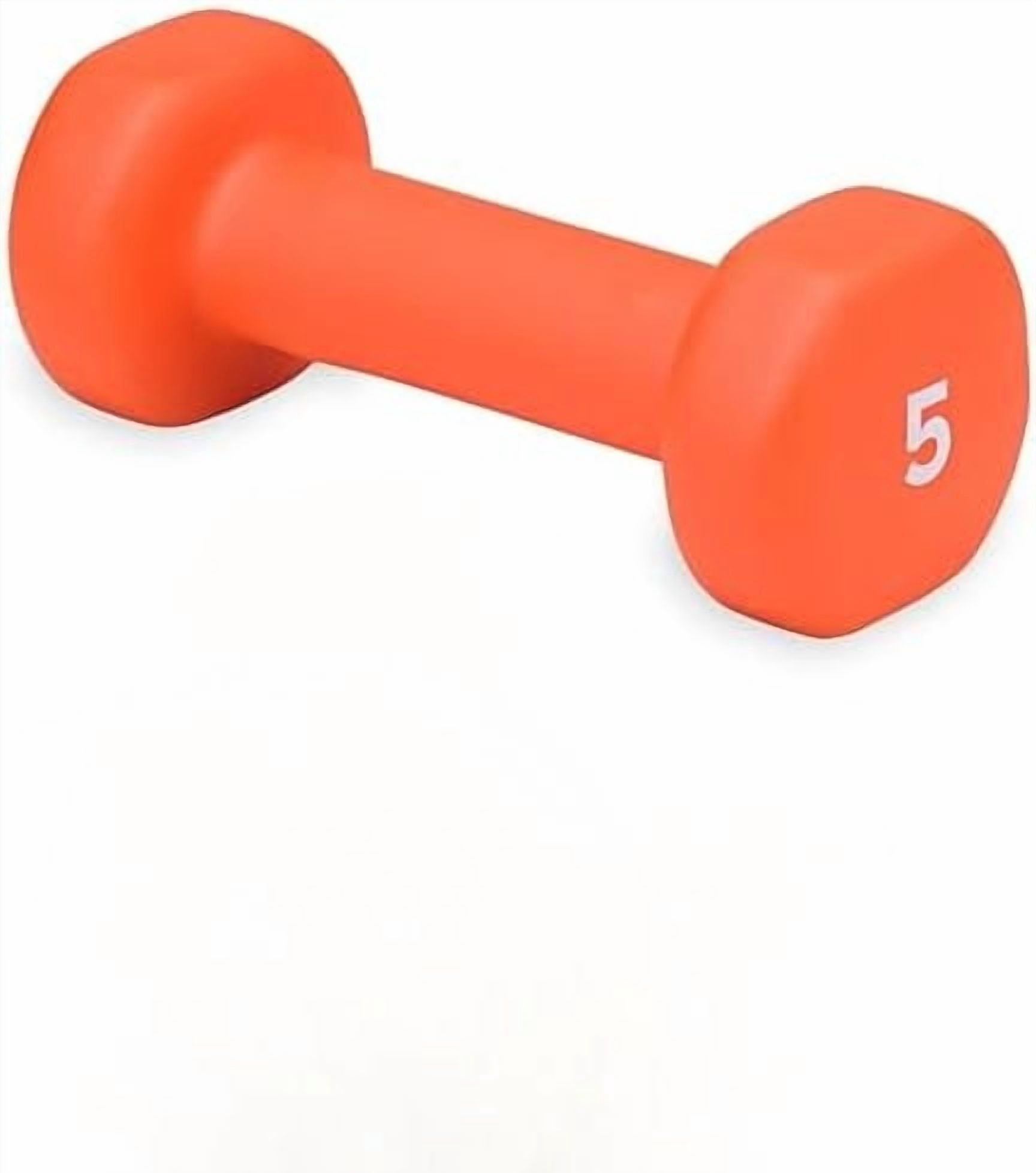 Dumbbell Hand Weight (Sold in Singles) - Neoprene Coated Exercise & Fitness Dumbbell for Home Gym Workouts and Strength Training - Free Weights for Women and Men
