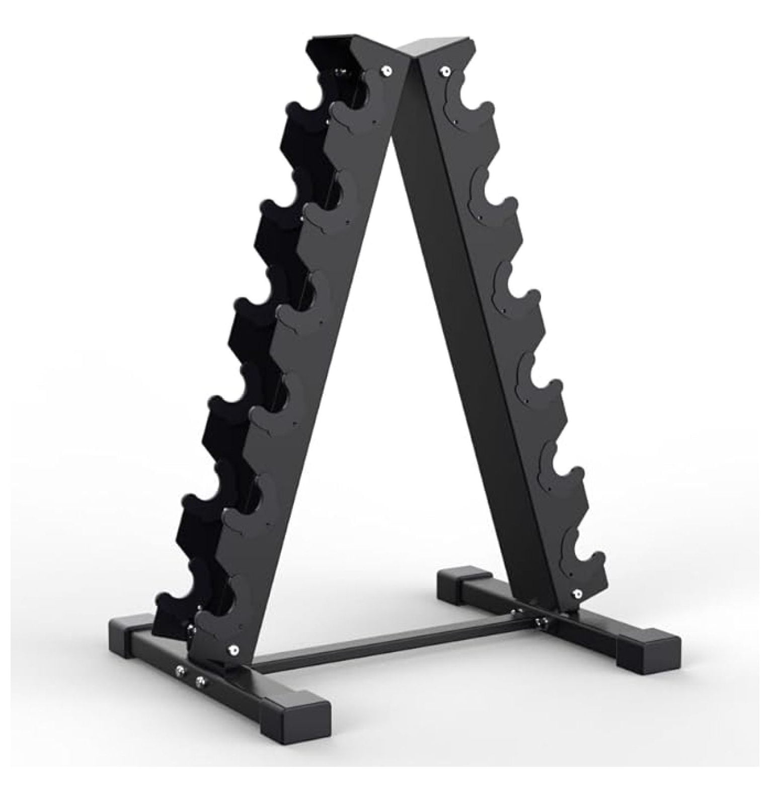 Dumbbell Rack Stand Weight Rack for Dumbbells Compact A-Frame Home Gym ...