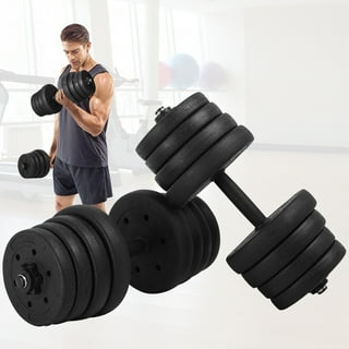 Adjustable Dumbbell Barbell Weight Handle And Weight Plate Gym And Home