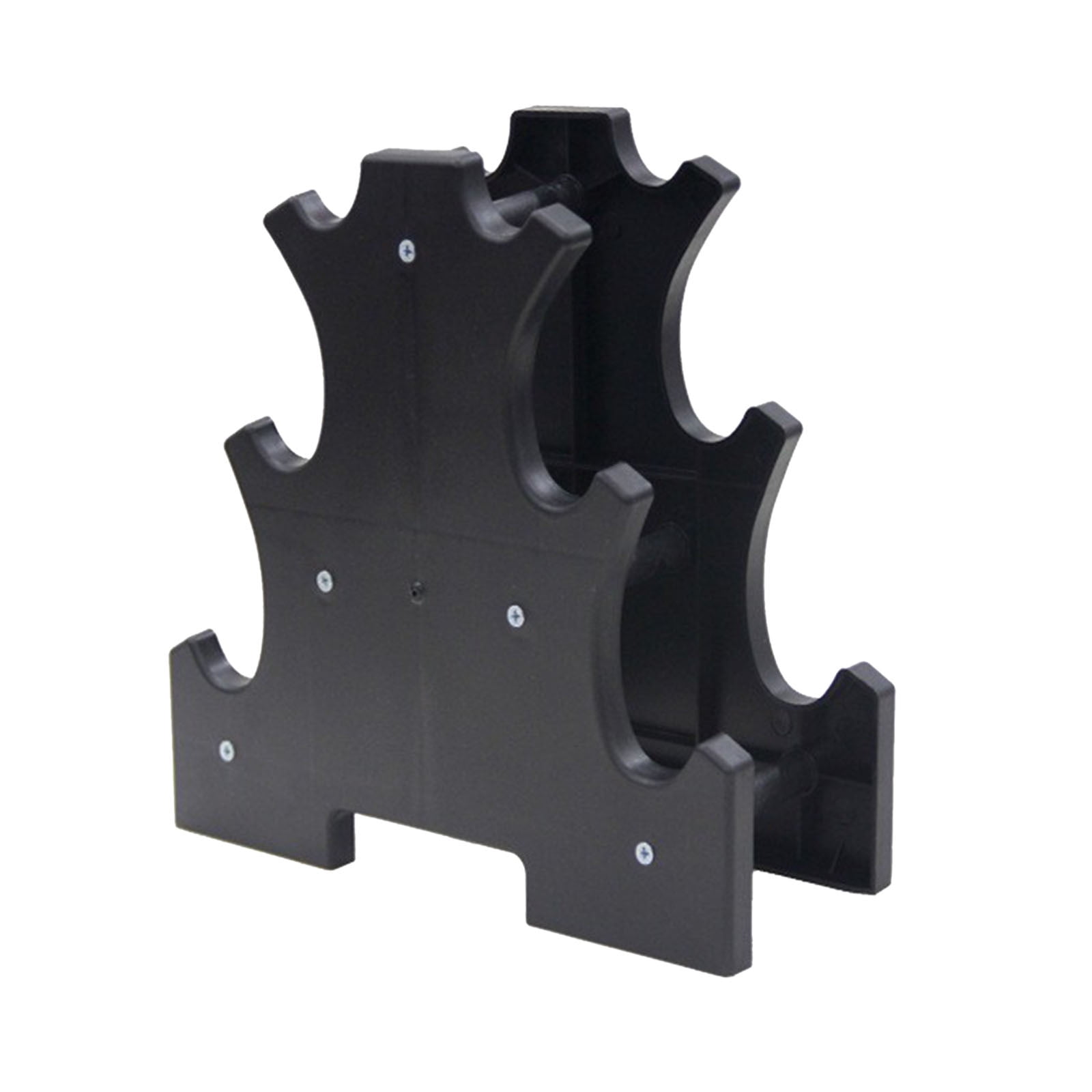 Dumbbell Weight Rack Stand – 3-Tier PP Material Storage Organizer for 3 ...