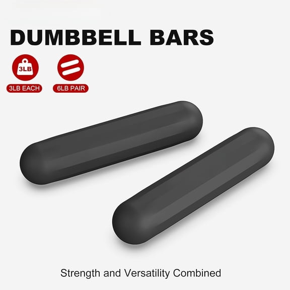 Dumbbell and Kettlebell Ring Set – 3 LB Hand Weights for Women’s Strength Training, Yoga, Pilates, and Cardio Workouts