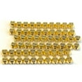 thumbnail image 1 of Dumbbell charms gold, Gift for beaders, DIY jewelry supplies, 8x19mm, 30 pcs, 1 of 7