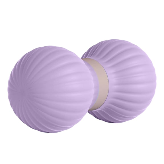Dumbbell-shaped Massage Balls for Deep Tissue Muscle Relief, Trigger Point & Myofascial Release, Full Body Use for Back, Neck, Shoulder, Foot & Hip (Purple)