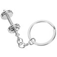 thumbnail image 1 of Dumbbells Fashionable Keyring Trendy Keychain Gifts Jewelry Sports Charms Backpack Handbag, 1 of 6