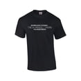 thumbnail image 1 of Dumbest Thing Ever Done Becoming an Adult Funny Short Sleeve T-shirt-Black-XL, 1 of 4