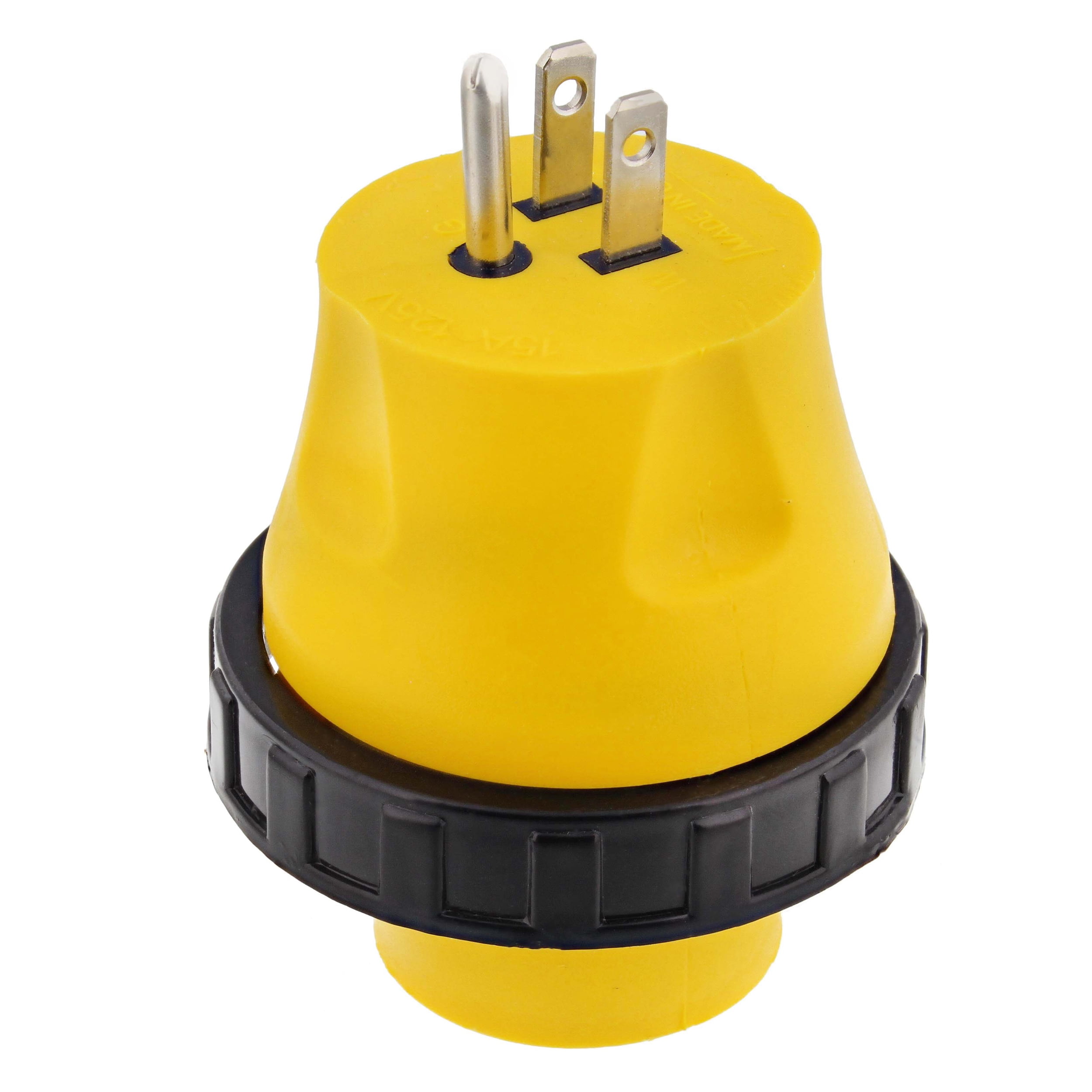 Dumble 15A to 30A RV Power Cord Male to Female 3-Prong Generator ...