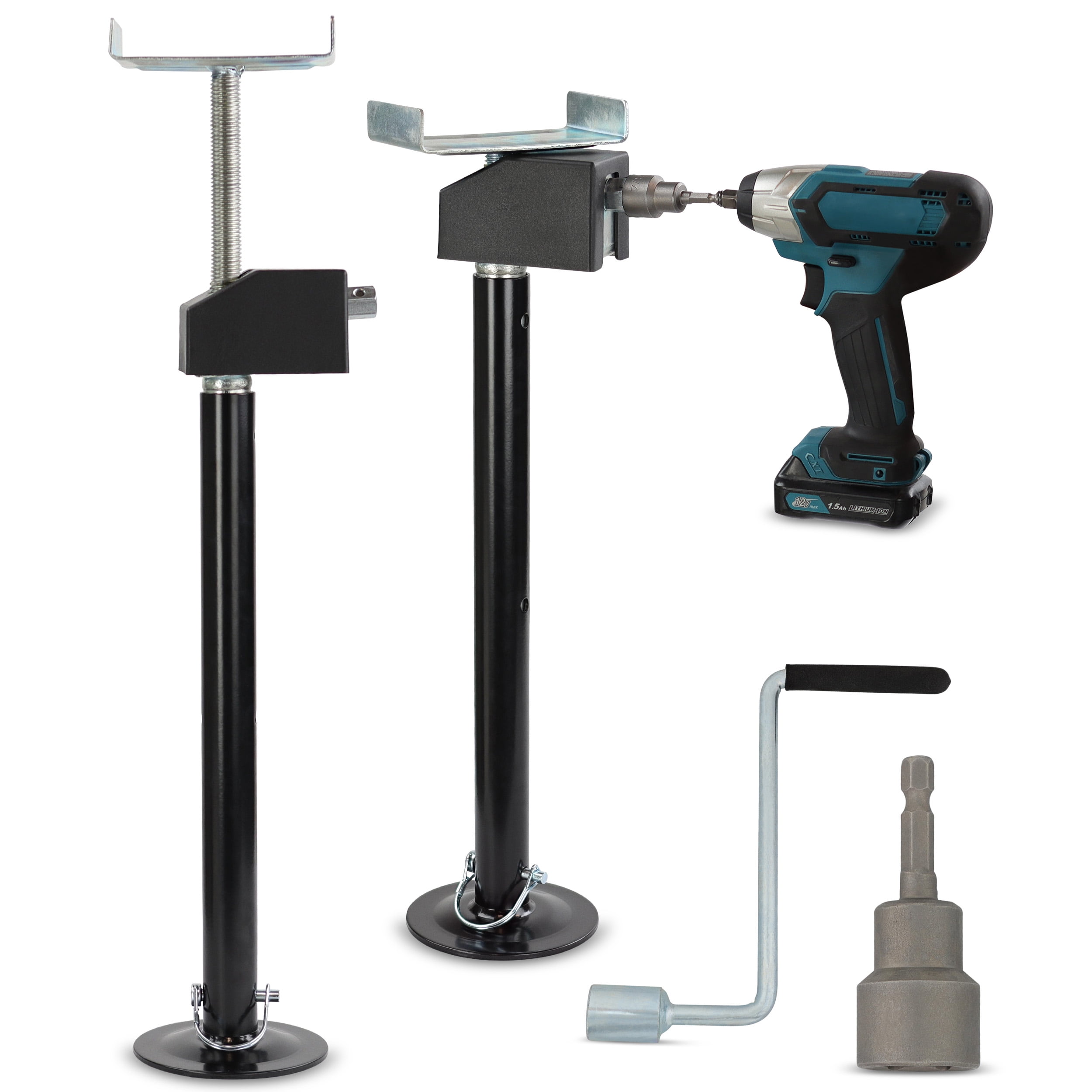 Dumble Camper Stabilizer Jacks for Trailer 2pk 2848.5in RV Slide Out