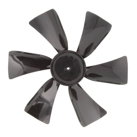 Dumble | Fan Blades Replacement with D-Bore – 6” Inch Black RV Bathroom Fan