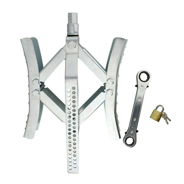 Dumble Metal Locking RV Tire Chock Trailer Wheel Lock RV Wheel