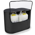 thumbnail image 1 of Dumble RV Propane Tank Covers - 20 lb Dual LP Tank Soft Cover with Clear Window, 1 of 2