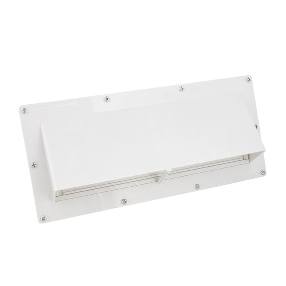 Dumble RV Range Vent Cover Exterior RV Exhaust Vent Cover with Lock - White