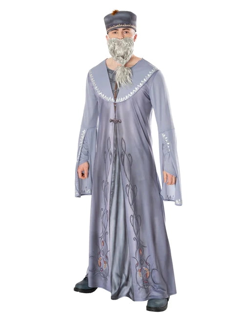 Dumbledore Adult Costume with Beard 