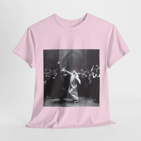 Dumbledore and Voldemort Dancing Unisex T Shirt, Humorous Hogwarts Print Graphic Tee, Harry Potter Funny Shirt