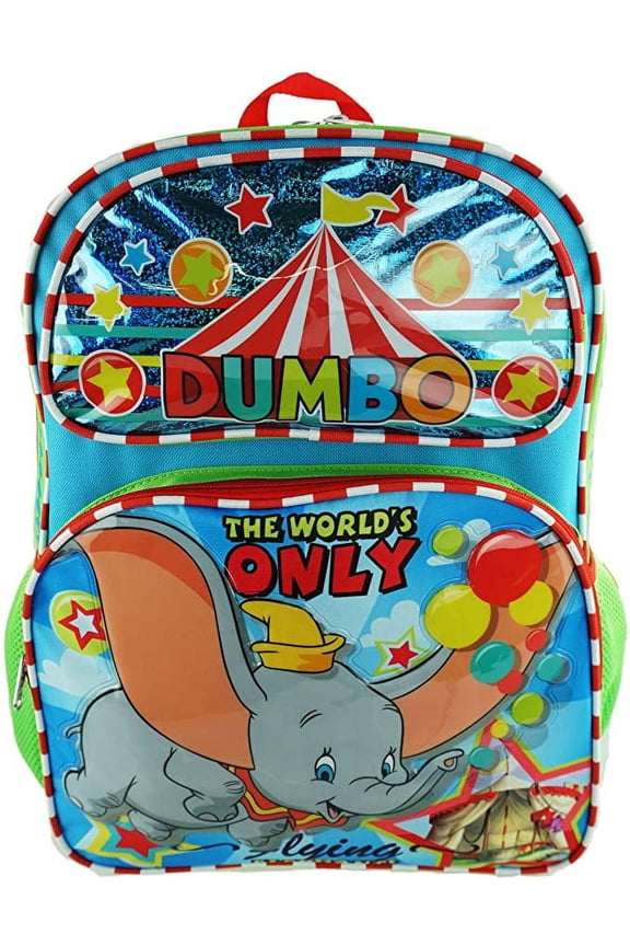 16" Full Size Backpack - Flying Elephant - A19567